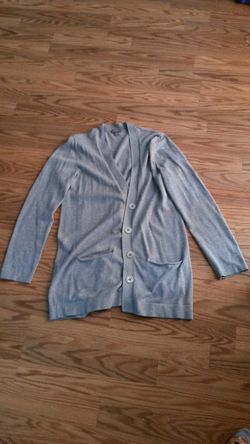 Grey cardigan