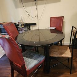 Dining Table And Chairs 