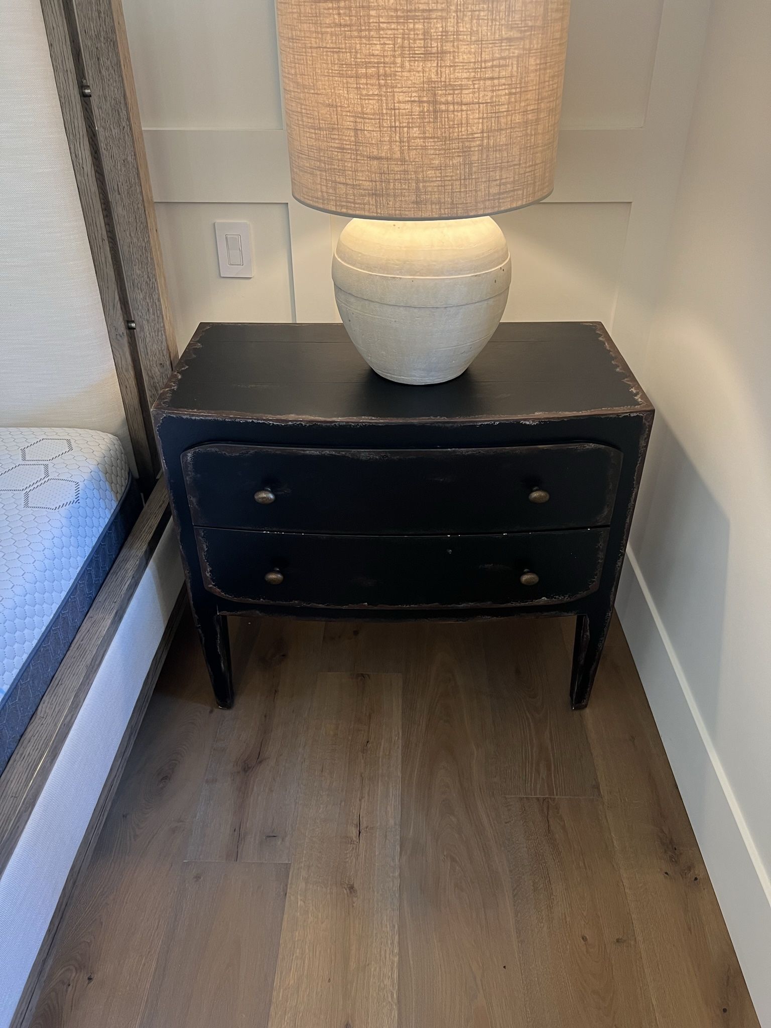 Pottery Barn Blatchford Nightstand Black