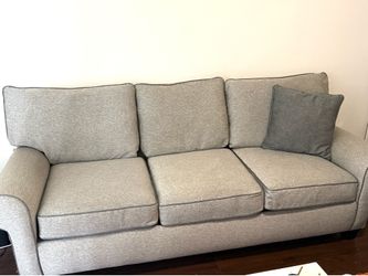 Gray sofa & love seat