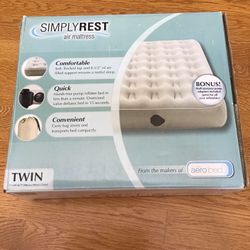 Air Mattress - SimplyRest (Brand New)