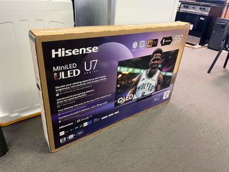 Hisense 55” MINI LED U7 smart tv