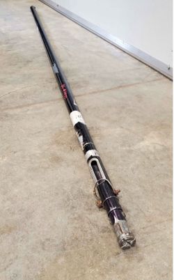 Telescoping lag Pole for ceiling wire