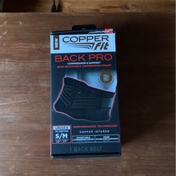Copper Fit Back Pro