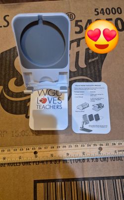 New Foldable Mobile Phone Stand iPhone Android Samsung Galaxy Pixel Moto Google Mount Fold Adjustable wgu
