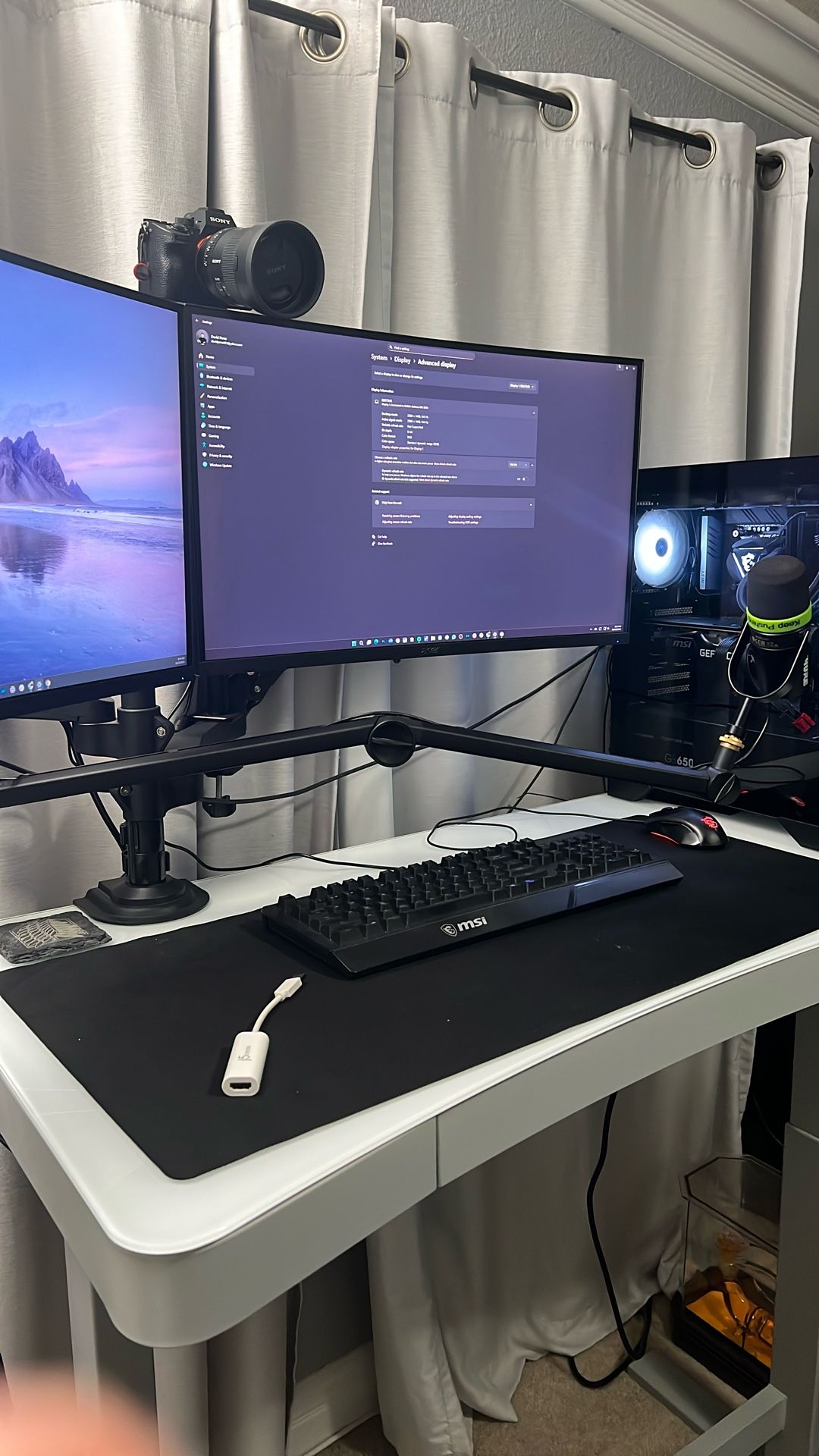 Gaming PC Entire Setup+ Accessories (16GB RAM & 2TB SSD & RTX 3070Ti)