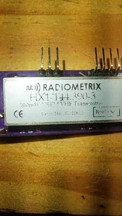 Radio matrix  HX1-144.390-3 radio transmitter moduel