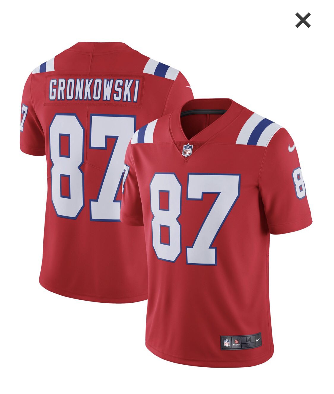 Rob Gronkowski Jersey - New England Patriots Large