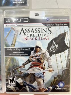 Ps3 Games Assassins Creed Black Flag 