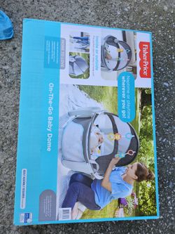 Fisher price Baby Portable Bassinet Dome BRAND NEW