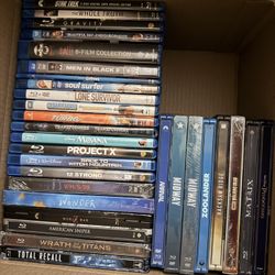 Blu-ray Steelbook DVD Lot