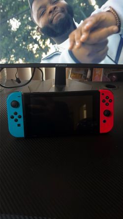 Nintendo Switch with Neon Joy-Cons