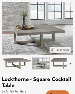 Gray Center table