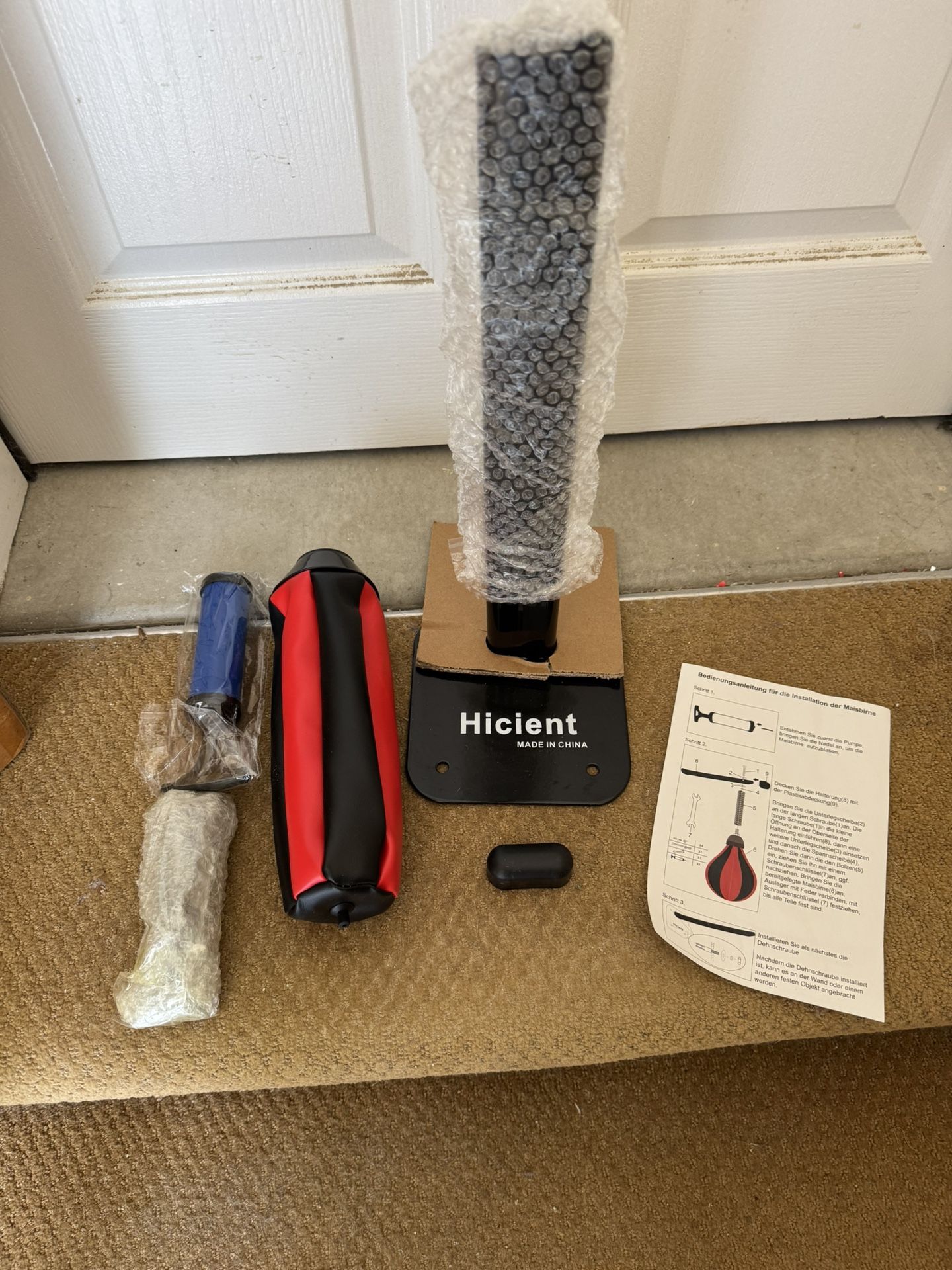 Hicient Speed /Punching Bag, MINT Condition, never used, still in box