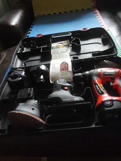 Black&Decker 12v Multy tool MT1203 DRILL/JIG SAW /MOUSE KIT