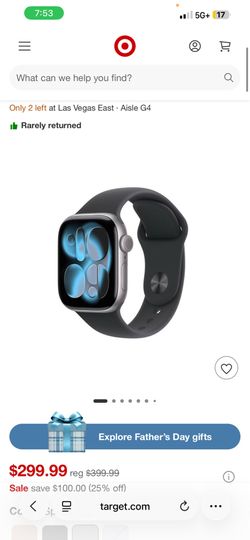 Apple Watch series 11, 42mm space grey ai