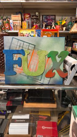 Modern Art Piece 16” X 20”+