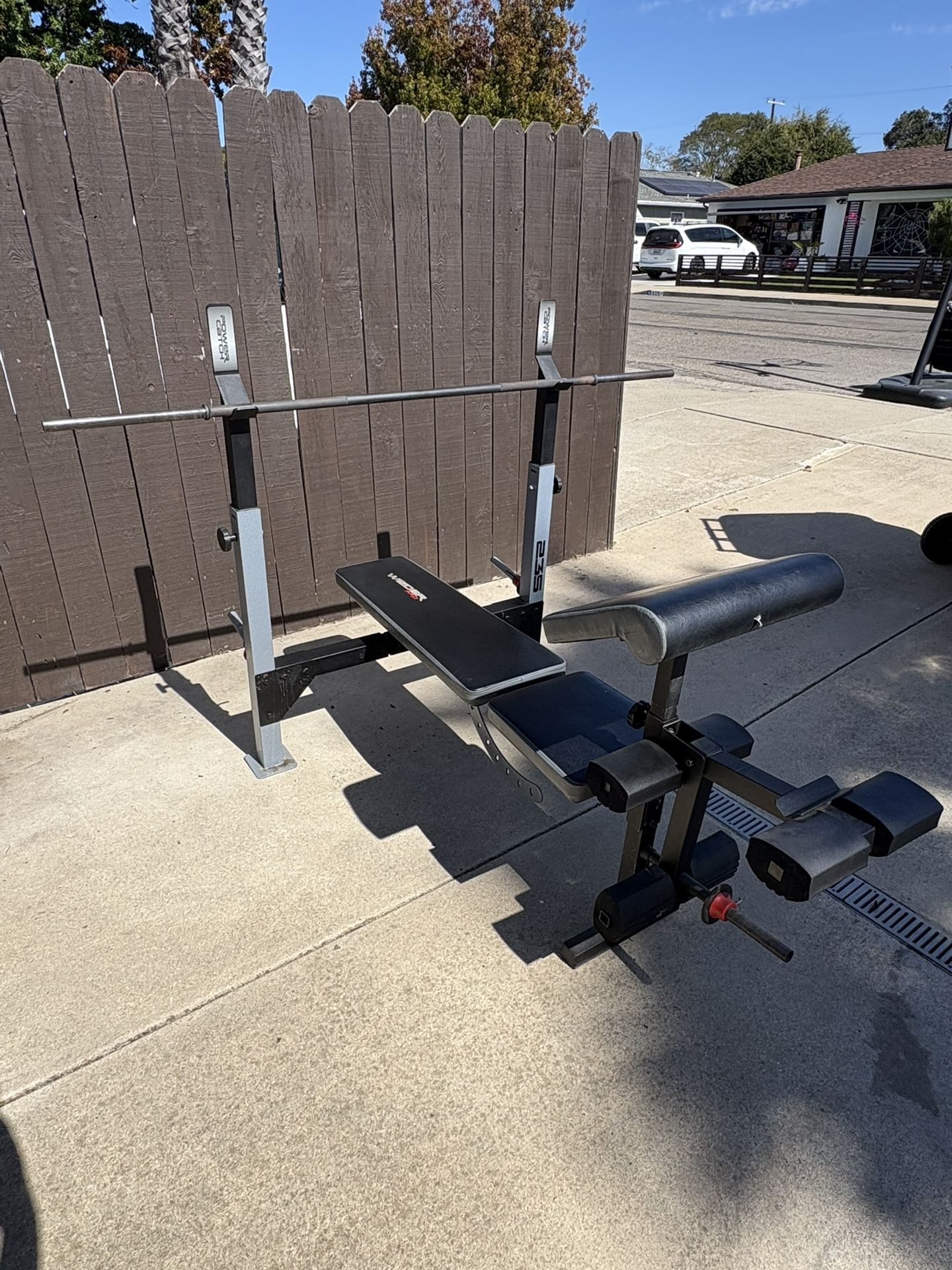 weider pro 235 weight bench Weights