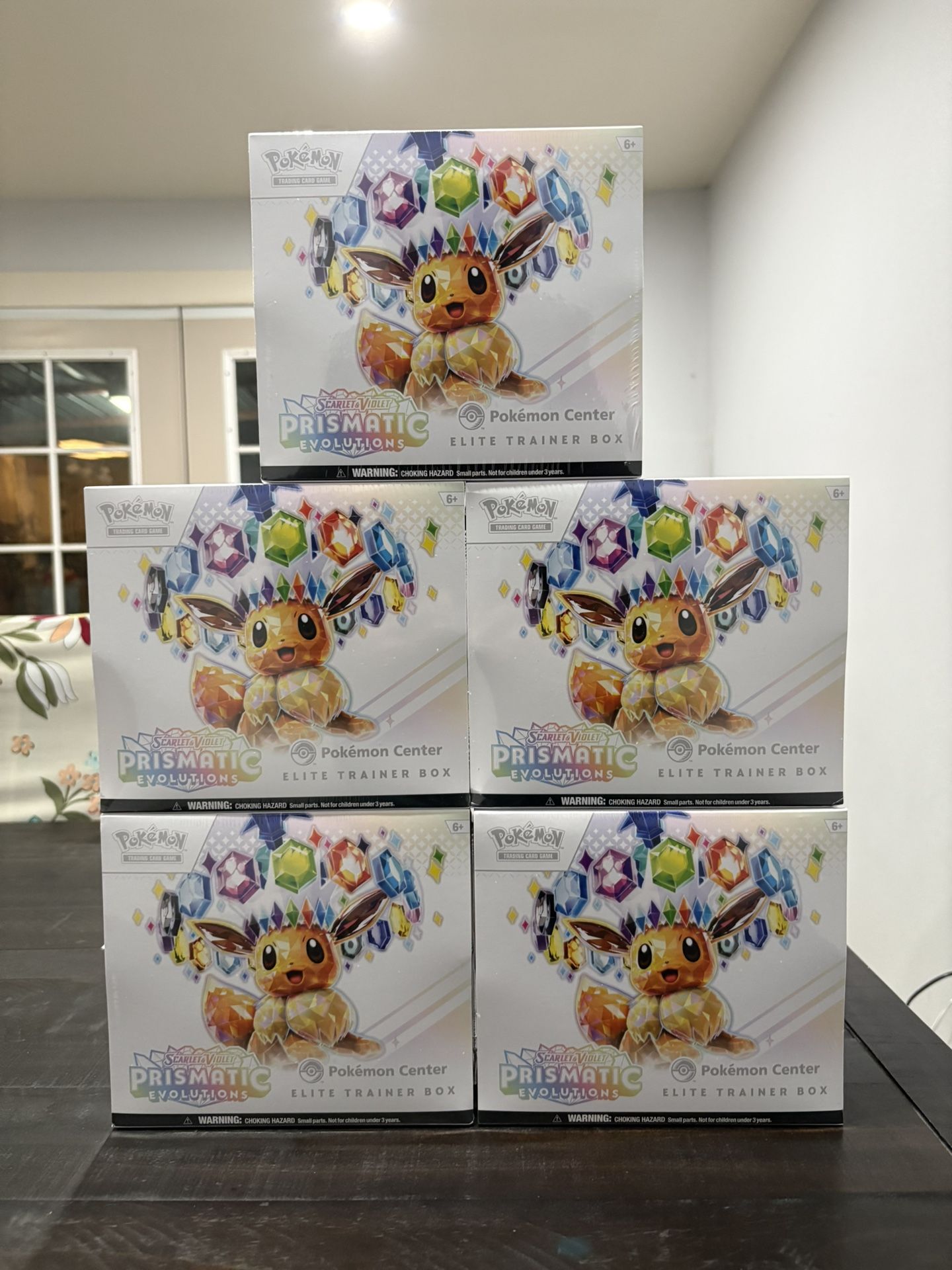 Prismatic Evolutions Pokemon Center Etb