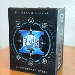 BlizzCon 2016 Exclusive 10 Year Anniversary Beer Stein