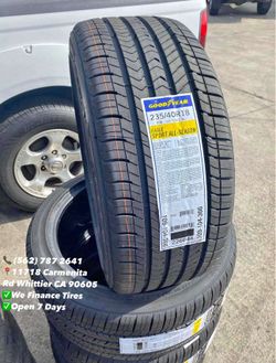 235/40/18 Goodyear Sport Set of Tires Installed and Balanced Set de Llantas Nuevas Instaladas y Balanceadas
