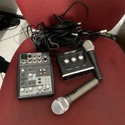 Music Recording Equipment (Microphones, Audio Interfaces, Mixers)