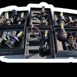 H11 H8 H9 9006 Hb3 9005 Hb4 H13 9007 H1 9004 H4 880 LED Bulbs Bombillas Focos Luces Chevy Gmc Ford Toyota Dodge Pontiac Chevrolet 