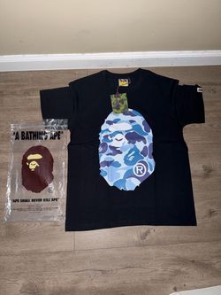 BAPE A Bathing Ape Black T-Shirt Size Small