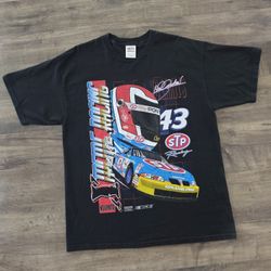 Vintage NASCAR John Andretti Petty Enterprises T-Shirt XL