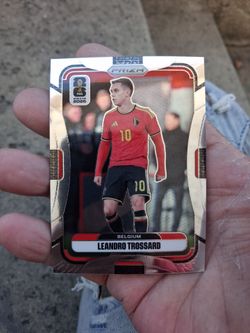 2026 Panini Prizm FIFA World Cup #159 Leandro Trossard (Belgium). Near Mint/Mint Condition.