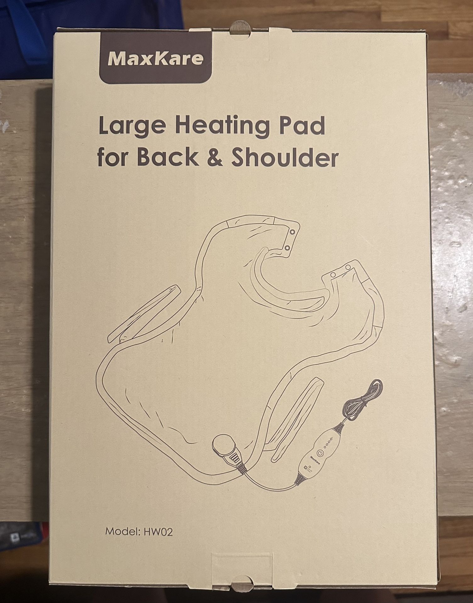 Large Heating Pad for Back & Shoulder