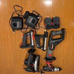 Craftsman NiMh 2 Batteries Tool Set w/case