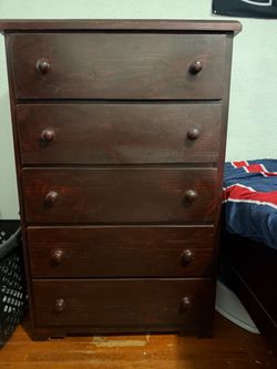 Wood dresser