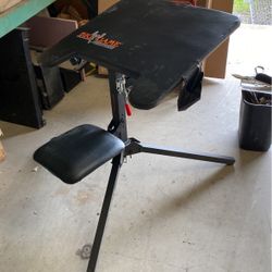 Big Game TreestAnds With Swivel Chair Shooting Gun Stand 