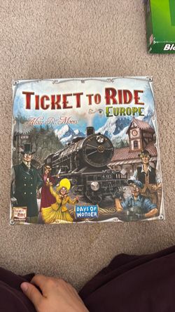 Ticket to Ride: Europe Board Game