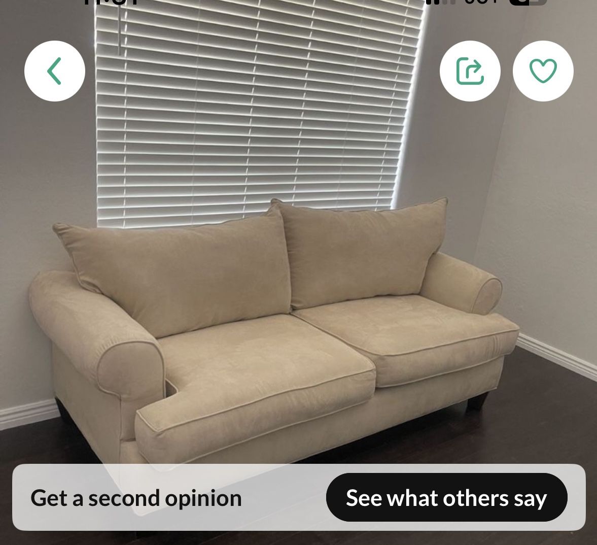 3 PersonsSofa ➕Two AccentChairs