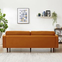Abberton velvet sofa discount