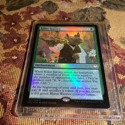 Killer Service Foil Card 61/93 Magic the Gathering Streets of New Capenna
