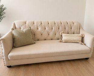 MOVING SALE!! Cream Sofa