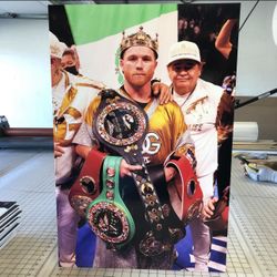 Canelo Alvarez Poster Board Boxing UFC Gym MMA Supreme Ikonick Off