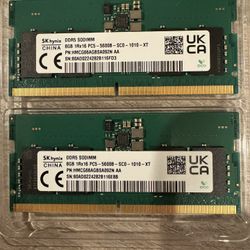 SK hynix DDR5 SODIMM 16GB (8GB x 2) Laptop RAM