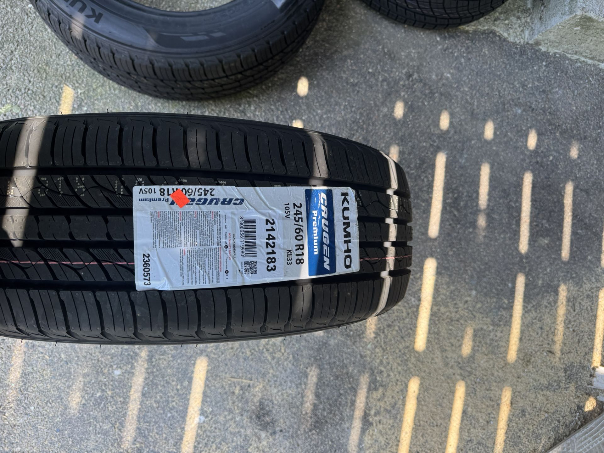 Two Brand New Tires