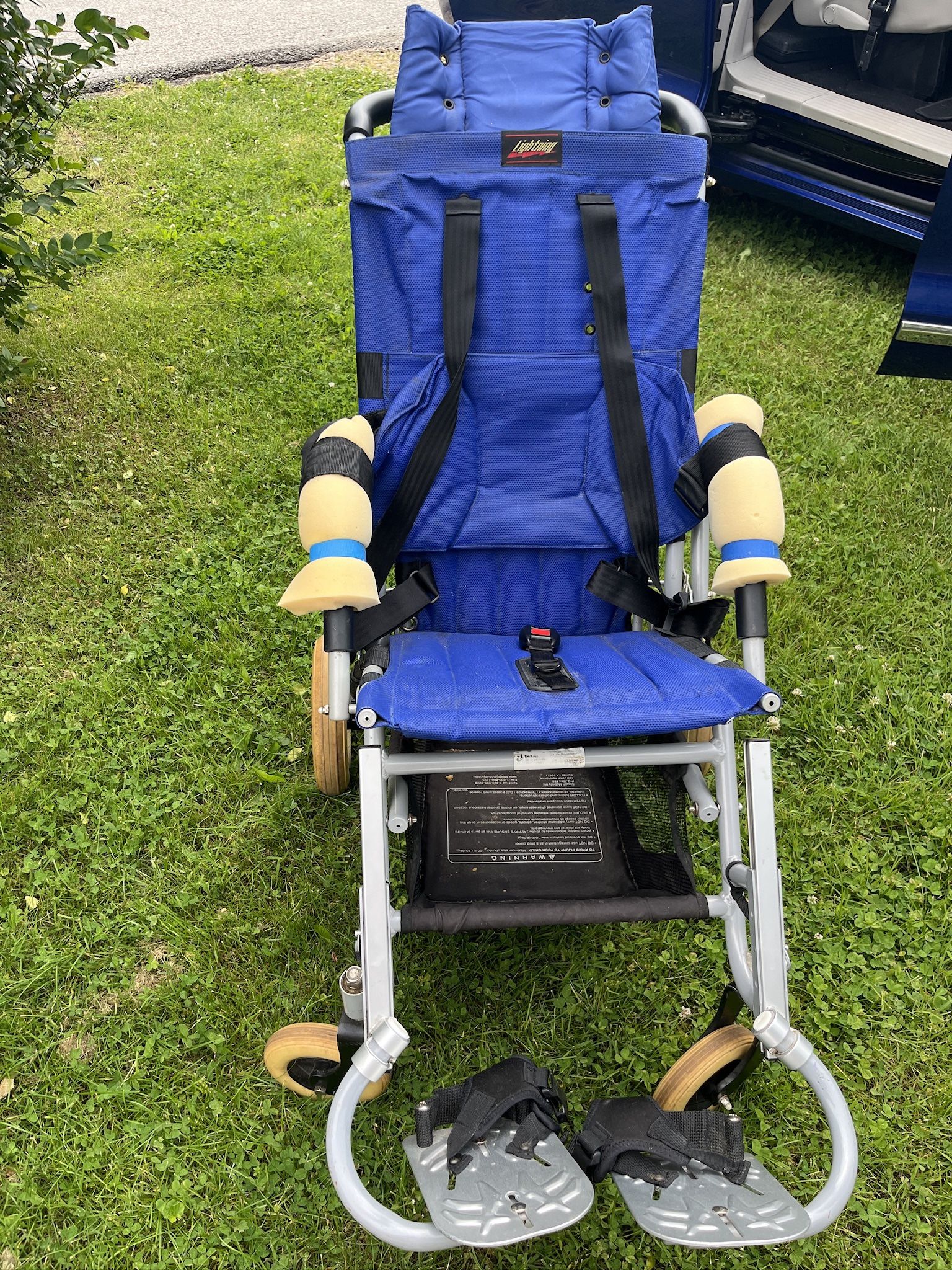 Stealth lightning Special needs stroller