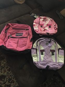 Brand New Backpacks !!
