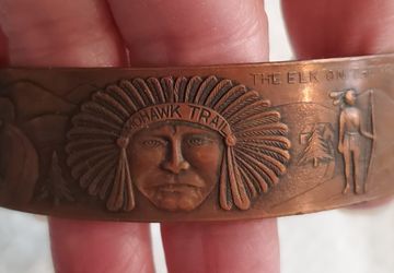 Vintage Copper Bracelet 