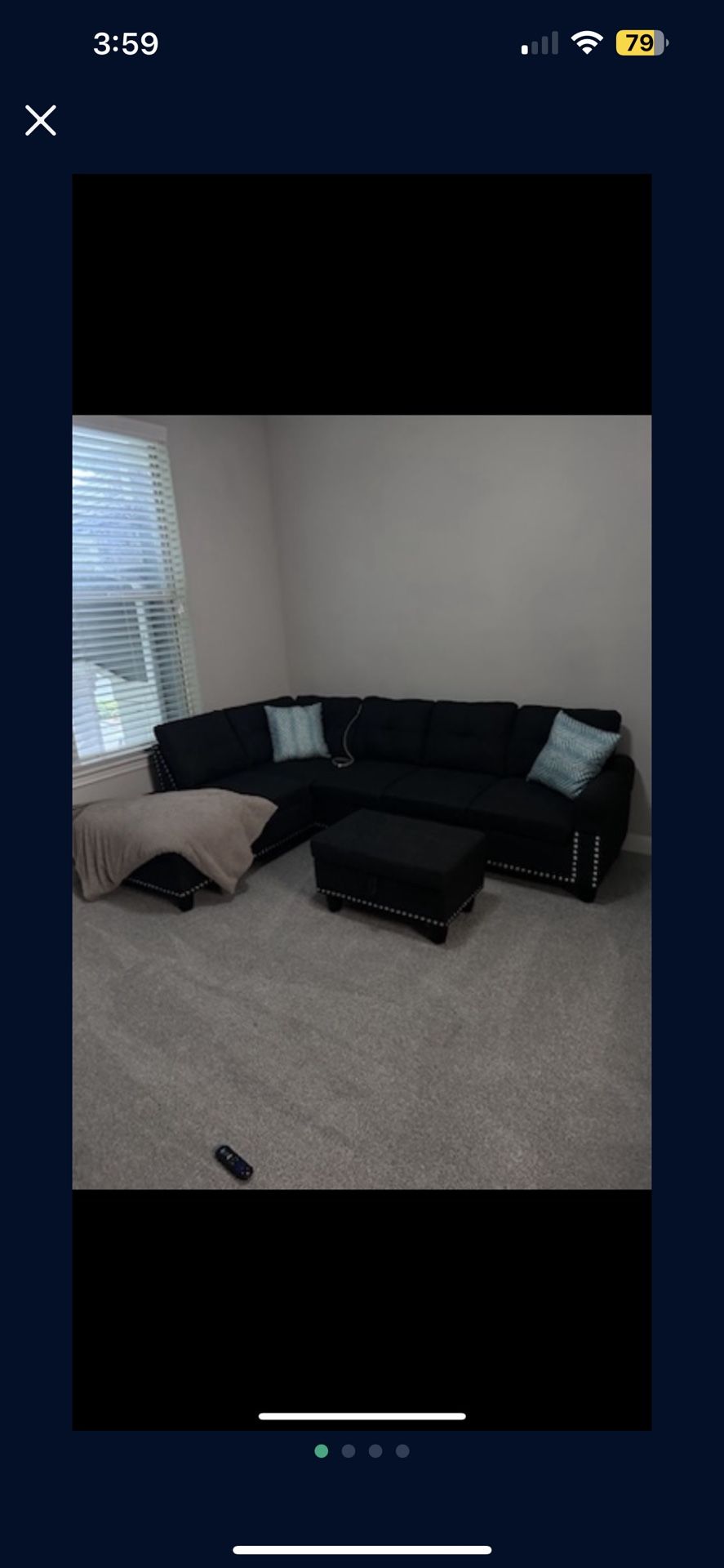 Sectional Couch With Ottoman
