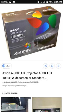 Axion projector