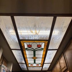 Vintage Stained Glass Panels From The 1970’s