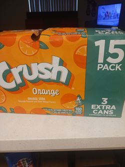 Crush orange soda 15pack