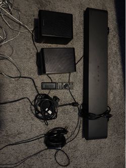 Samsung sound bars and speakers